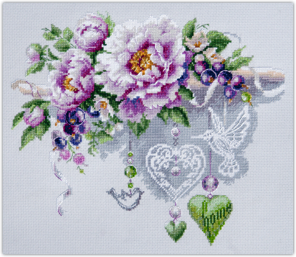 Floral Decor 70-05 Counted Cross-Stitch Kit