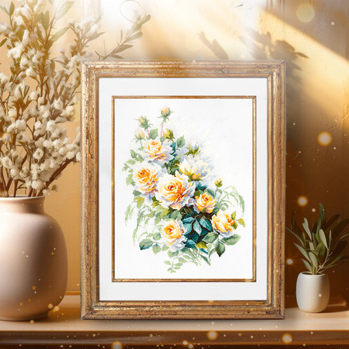 The Queen of Flowers 70-08 Counted Cross-Stitch Kit