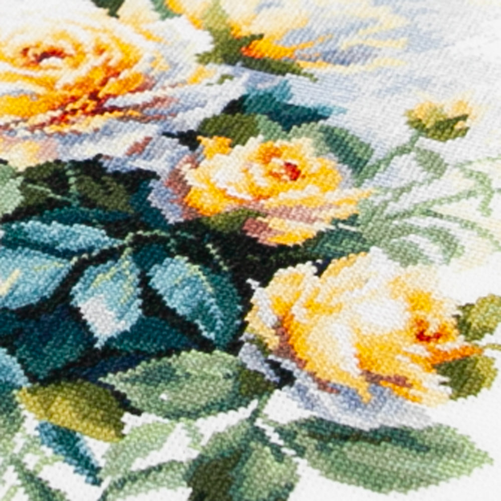 The Queen of Flowers 70-08 Counted Cross-Stitch Kit