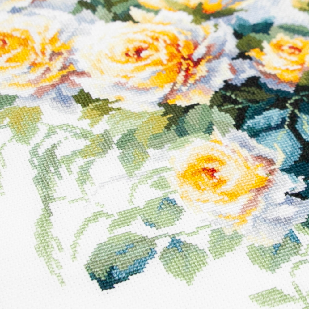 The Queen of Flowers 70-08 Counted Cross-Stitch Kit