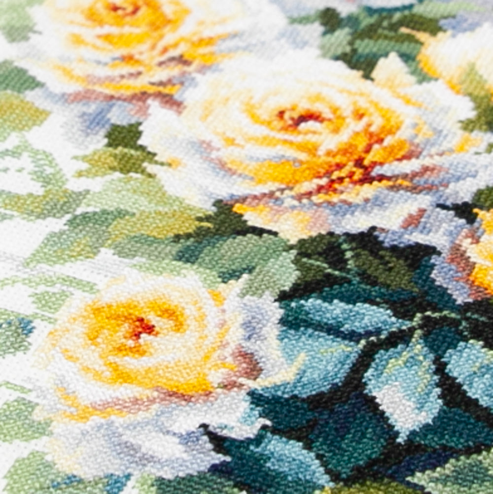 The Queen of Flowers 70-08 Counted Cross-Stitch Kit