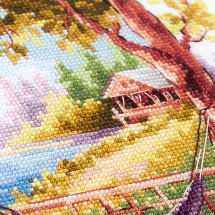 Take Time to Relax 70-10 Counted Cross-Stitch Kit