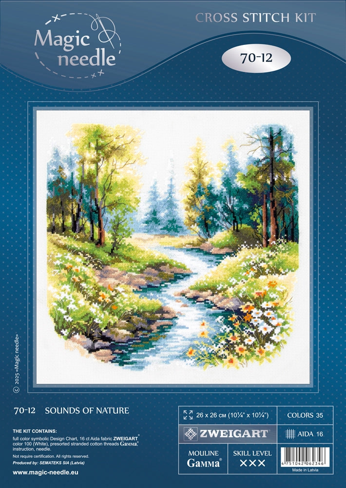 Sounds of Nature 70-12 Counted Cross-Stitch Kit