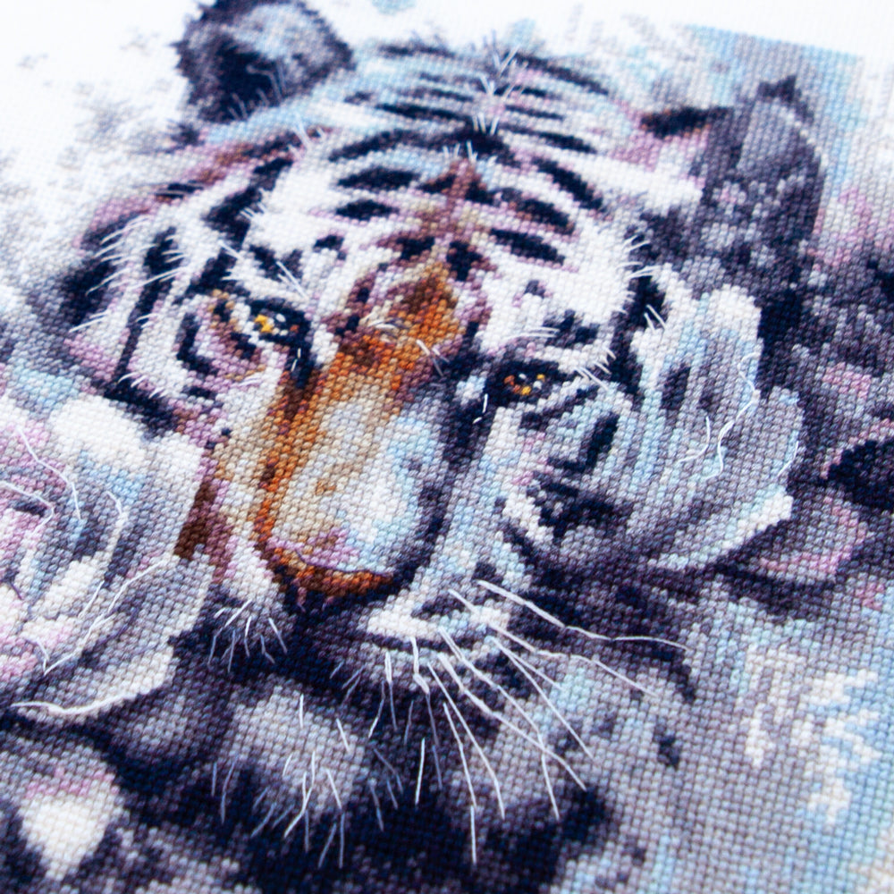 The White Tiger 70-14 Counted Cross-Stitch Kit