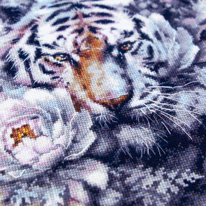 The White Tiger 70-14 Counted Cross-Stitch Kit