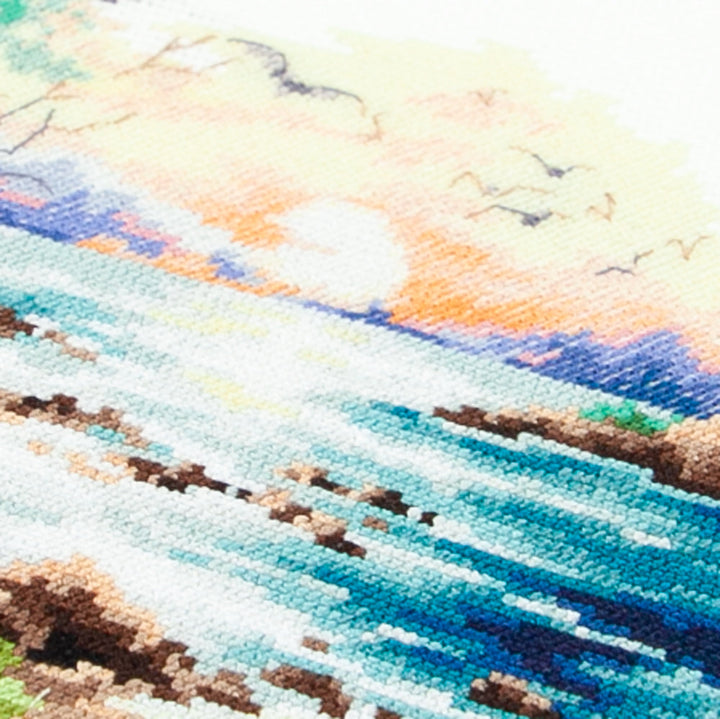 Sea Sunset 70-16 Counted Cross-Stitch Kit