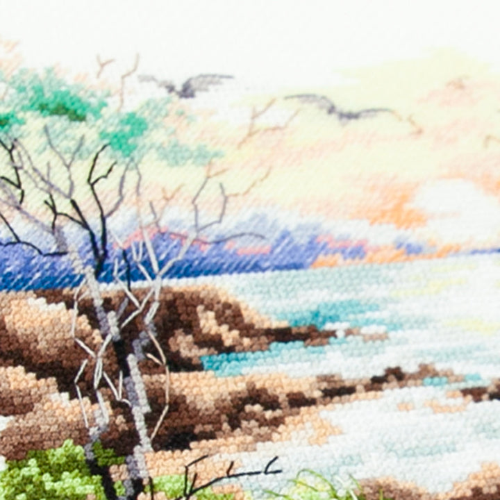 Sea Sunset 70-16 Counted Cross-Stitch Kit