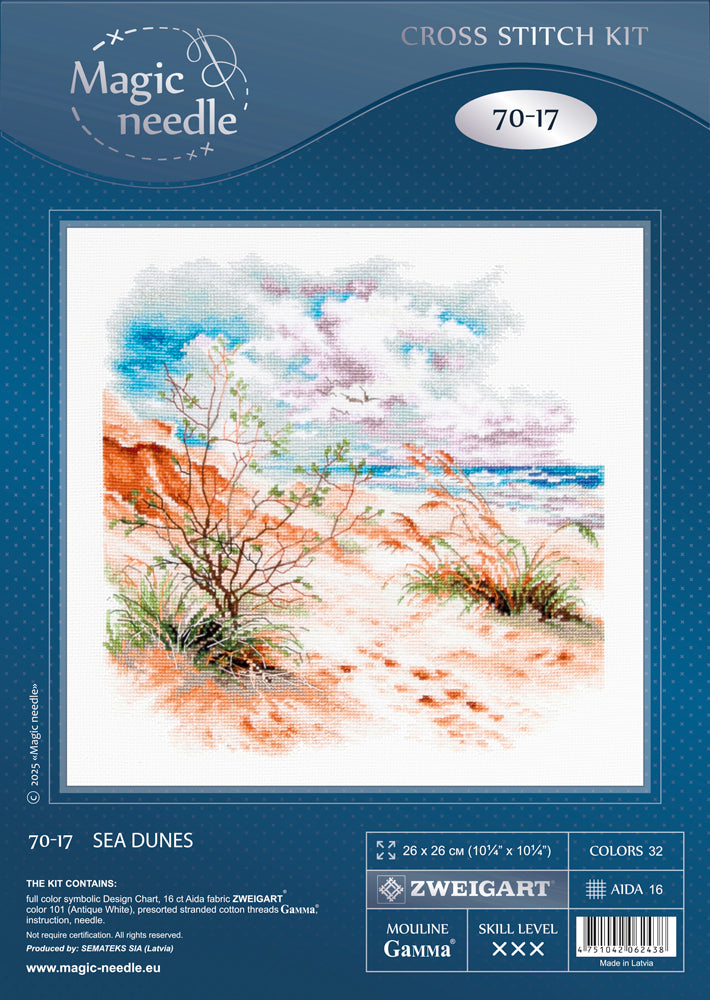 Sea Dunes 70-17 Counted Cross-Stitch Kit