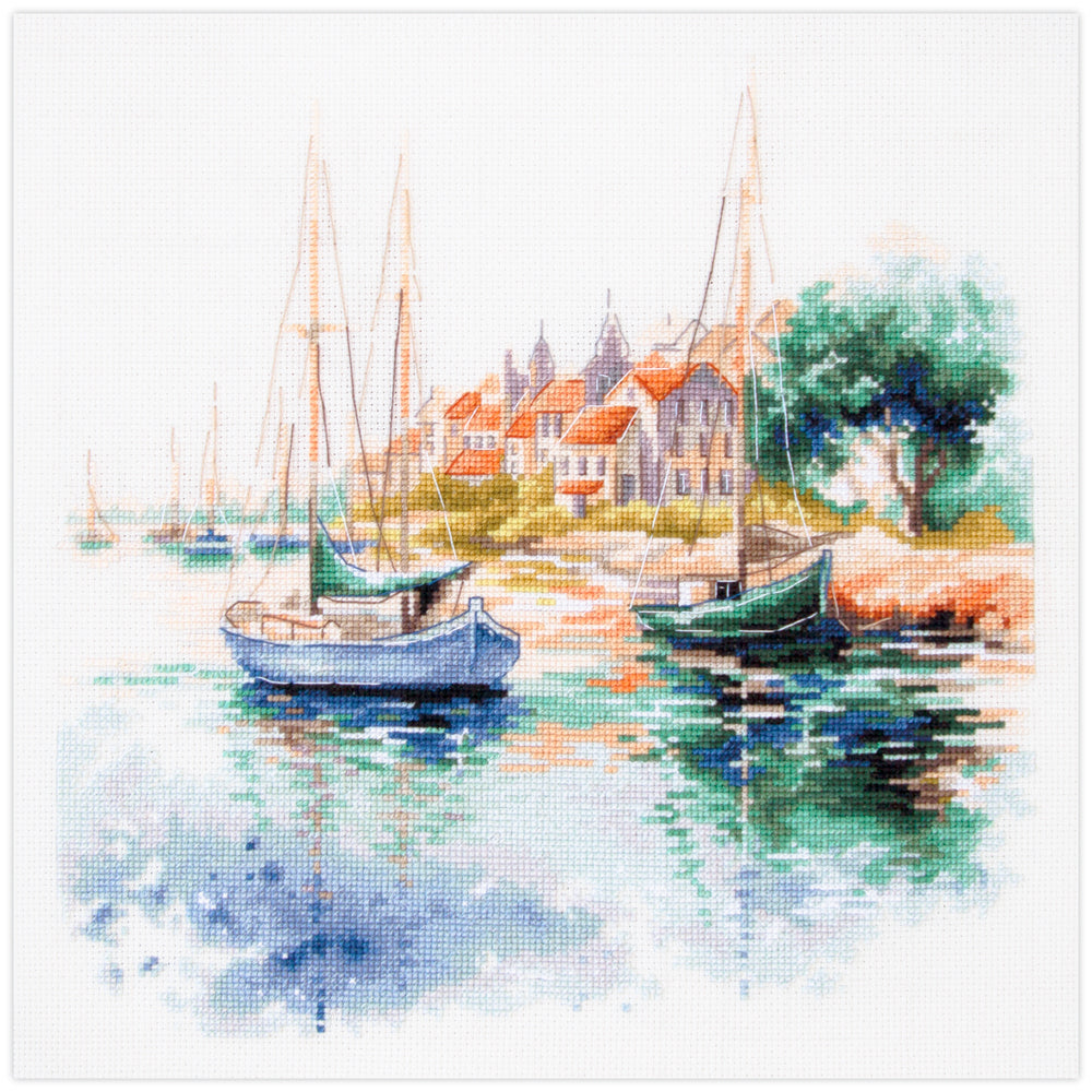 The Quiet Harbor 70-18 Counted Cross-Stitch Kit