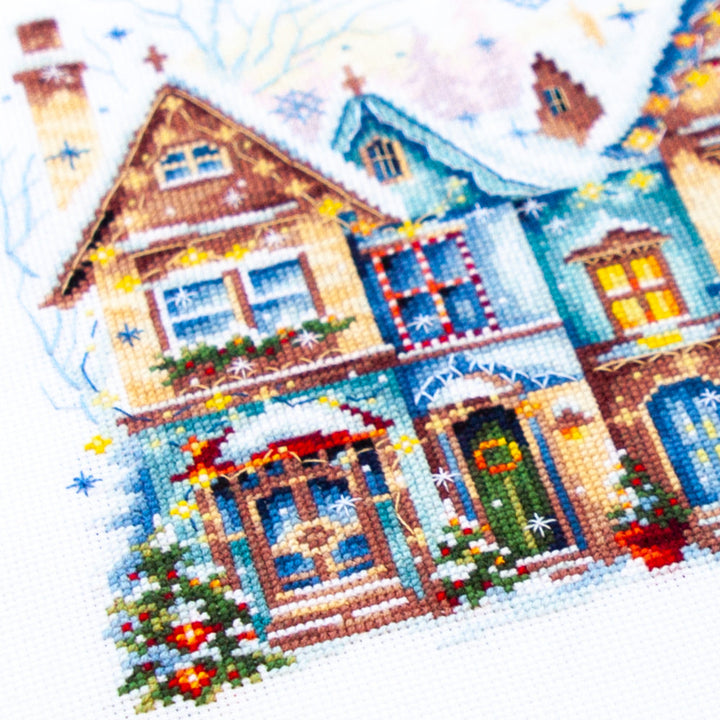 Heartwarming Counted Cross Stitch Kit by Magic Needle 70-23