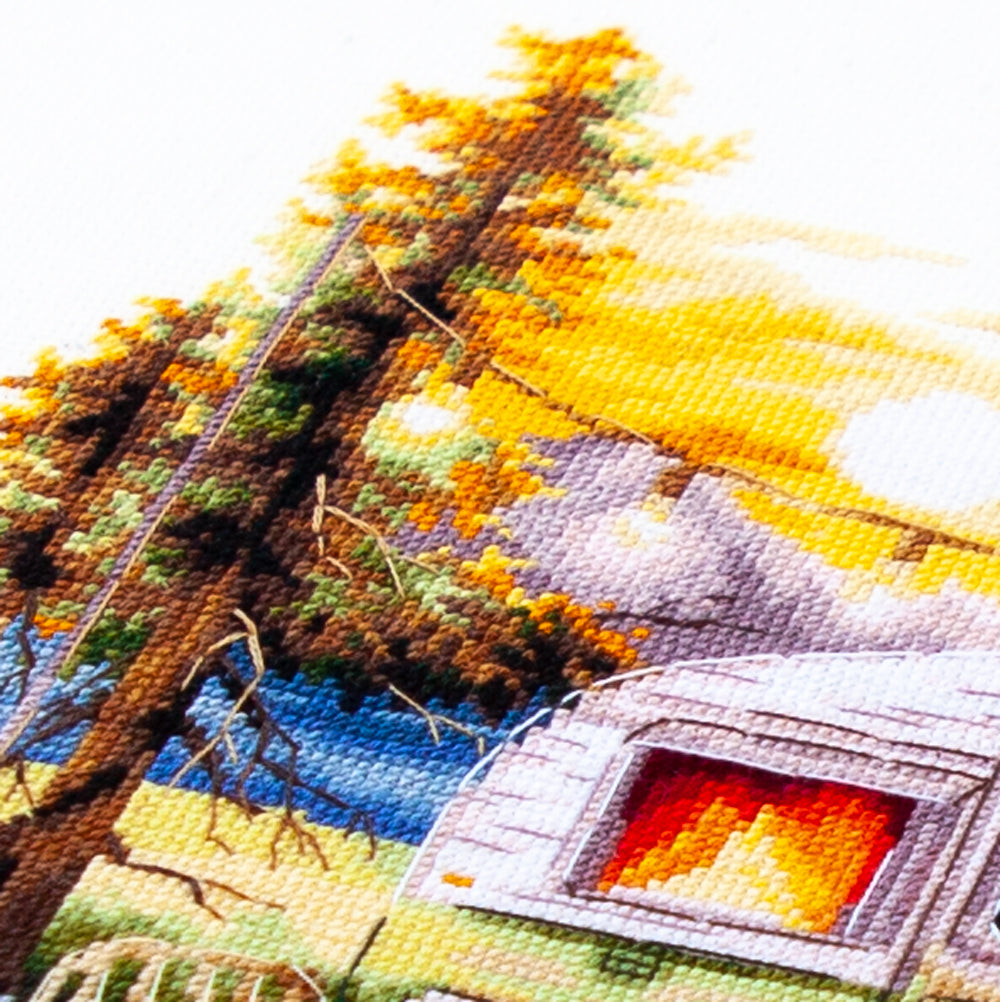 Our Weekend Counted Cross Stitch Kit by Magic Needle 70-26