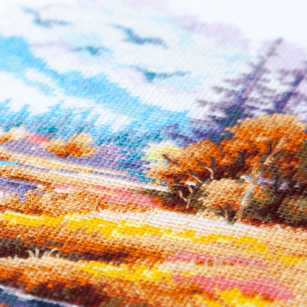 Silence and Coolness Counted Cross Stitch Kit by Magic Needle 70-27