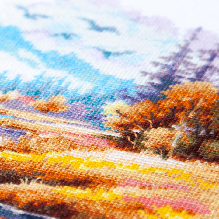 Silence and Coolness Counted Cross Stitch Kit by Magic Needle 70-27
