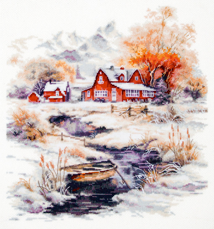 The Breath of November Counted Cross Stitch Kit by Magic Needle 70-31