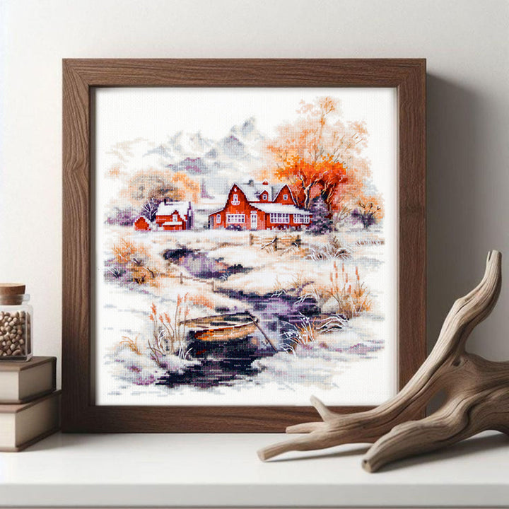 The Breath of November Counted Cross Stitch Kit by Magic Needle 70-31
