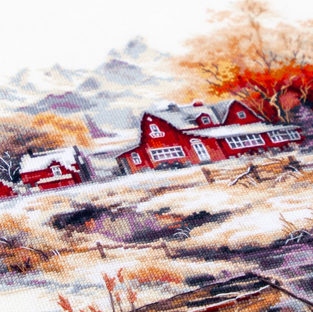 The Breath of November Counted Cross Stitch Kit by Magic Needle 70-31