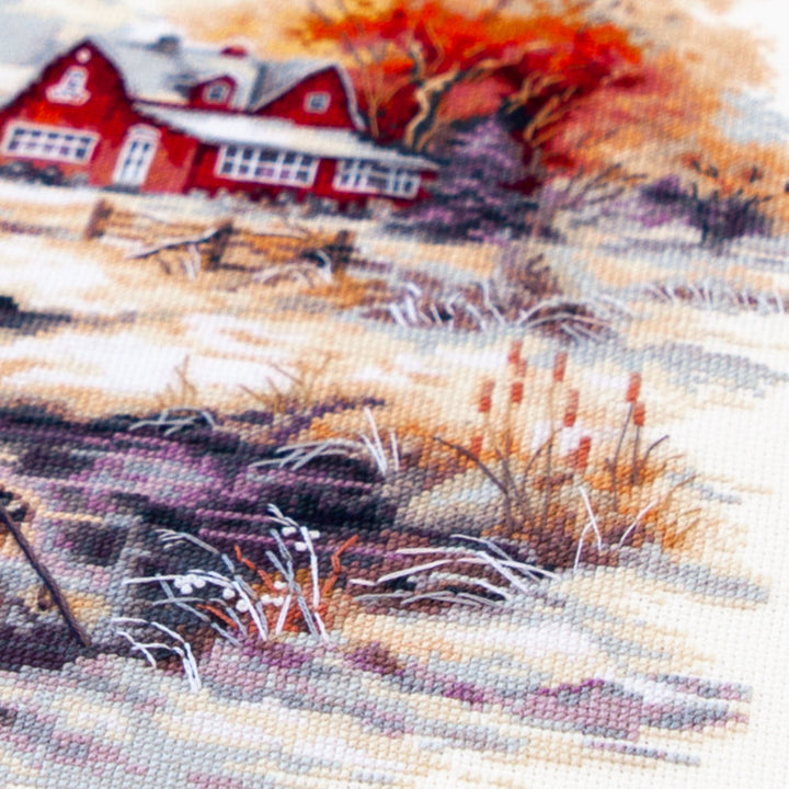 The Breath of November Counted Cross Stitch Kit by Magic Needle 70-31