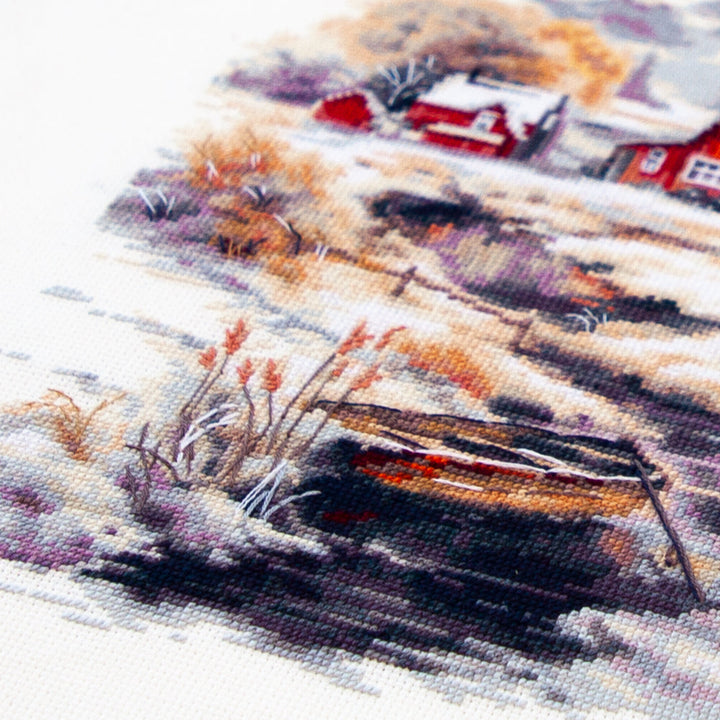 The Breath of November Counted Cross Stitch Kit by Magic Needle 70-31