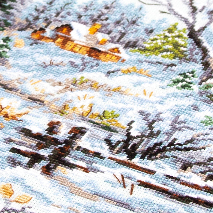 Frosty Day Counted Cross Stitch Kit by Magic Needle 70-33