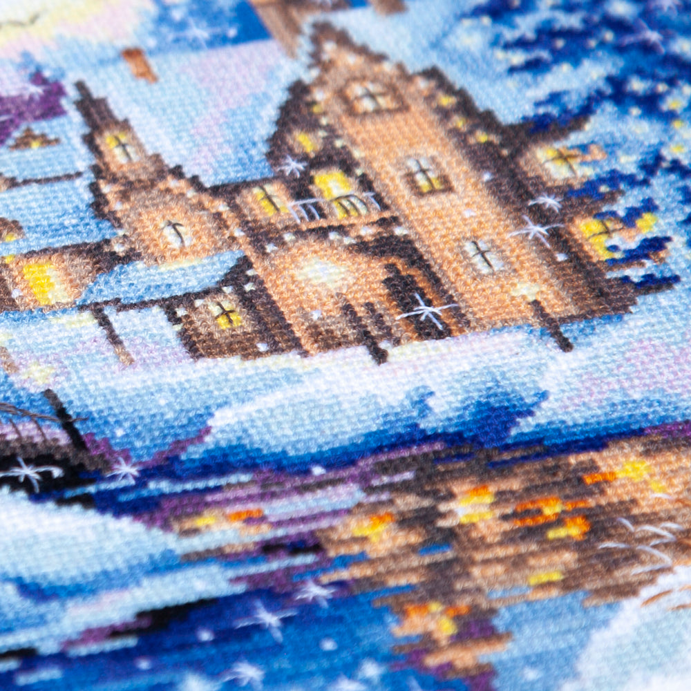 Silent Night Counted Cross Stitch Kit by Magic Needle 70-36