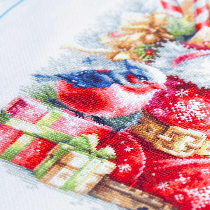 A Cherished Tradition Counted Cross Stitch Kit by Magic Needle 70-40