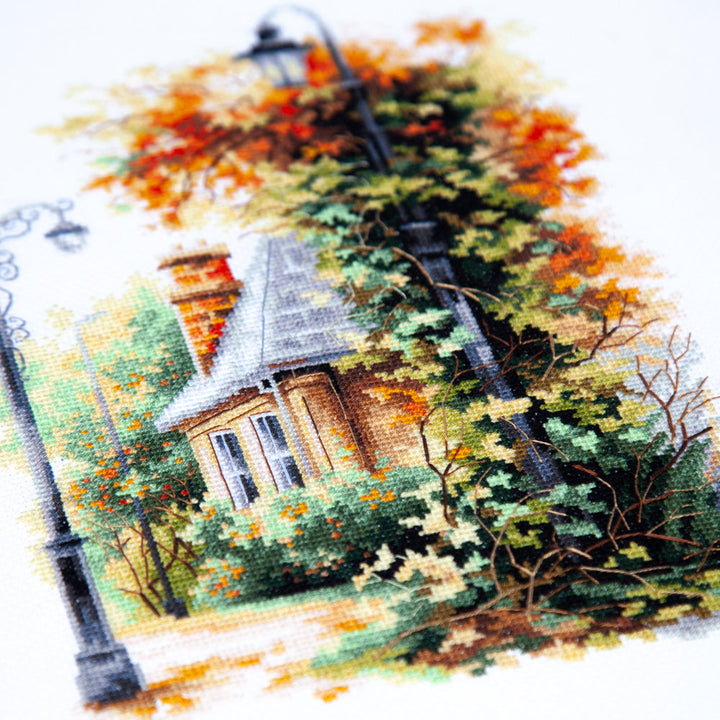 Quiet September Counted Cross Stitch Kit by Magic Needle 70-41