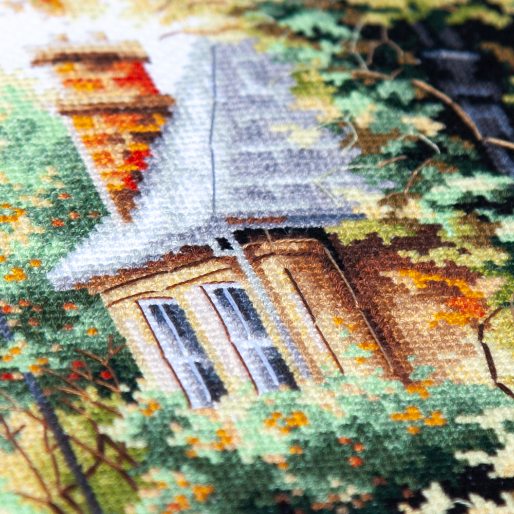 Quiet September Counted Cross Stitch Kit by Magic Needle 70-41