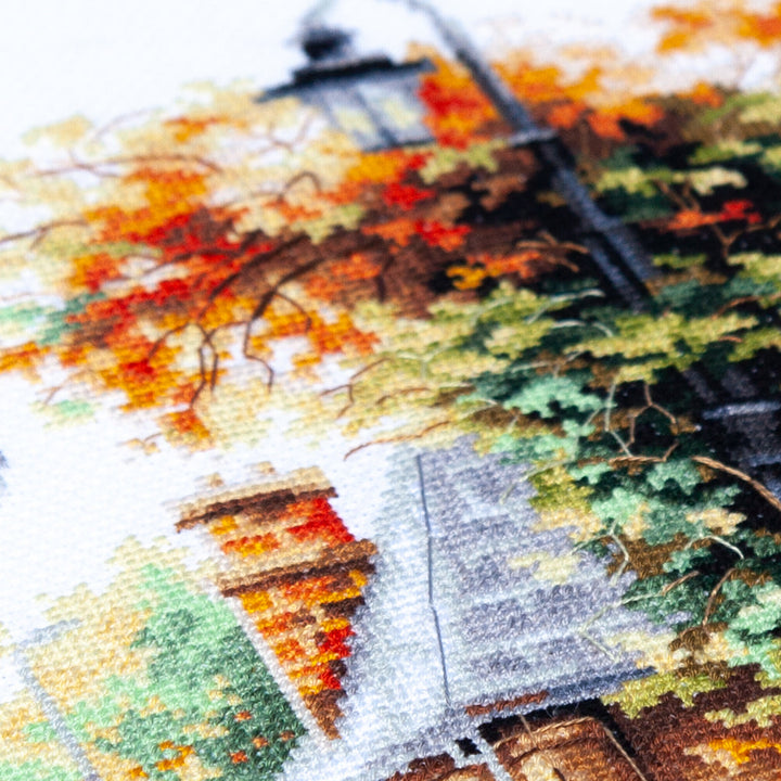 Quiet September Counted Cross Stitch Kit by Magic Needle 70-41