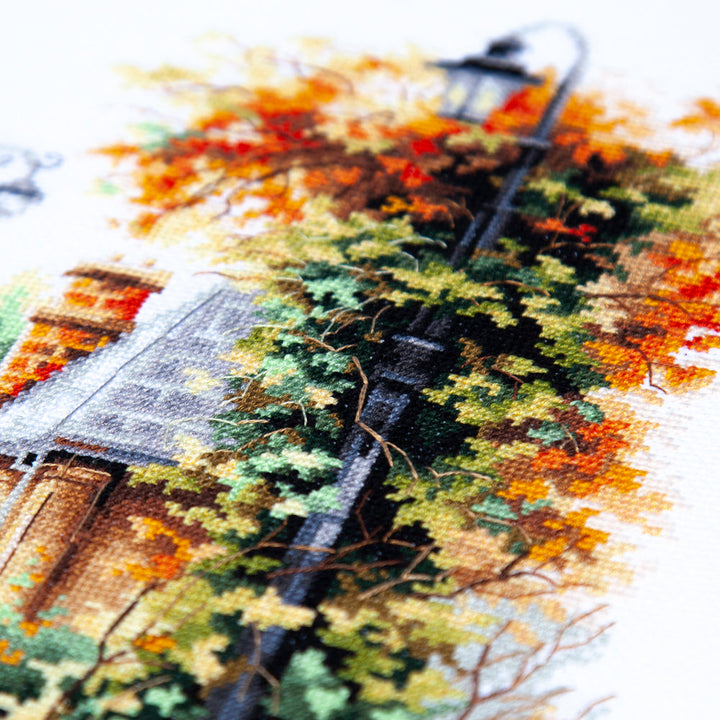 Quiet September Counted Cross Stitch Kit by Magic Needle 70-41