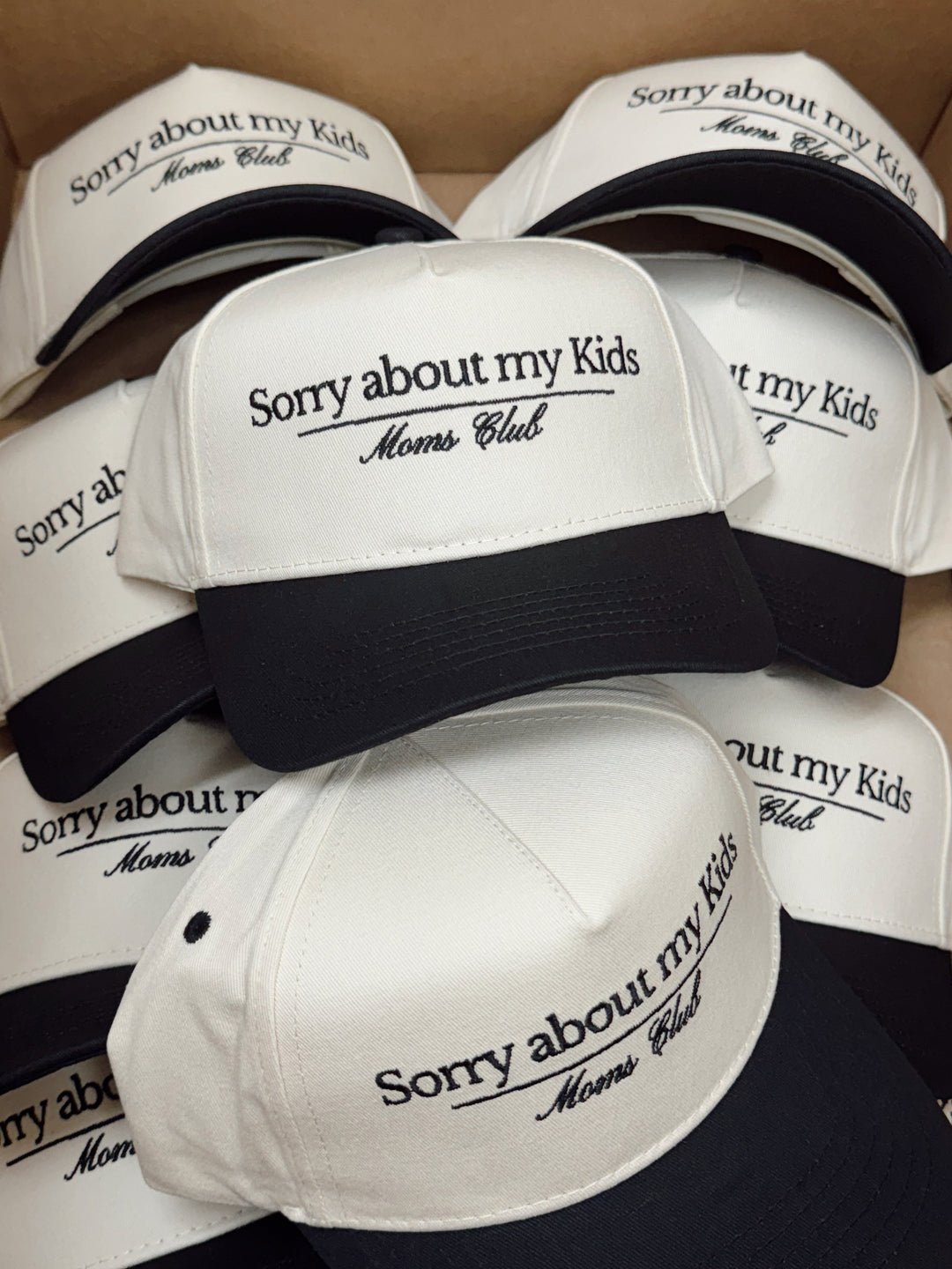 Sorry About My Kids. Vintage Trucker Hat
