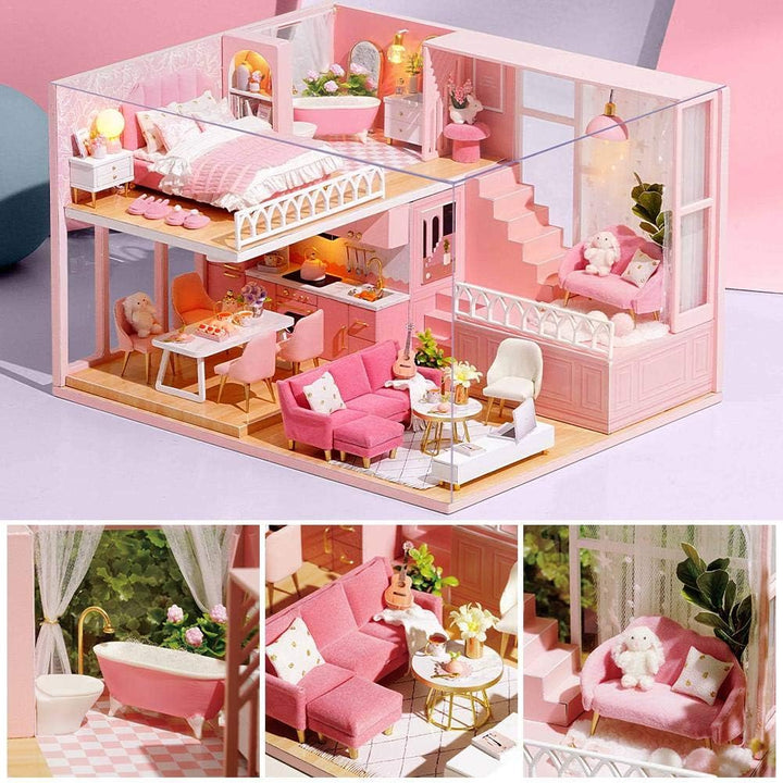 Miniature Wizardi Roombox Kit - Romantic Story Dollhouse Kit