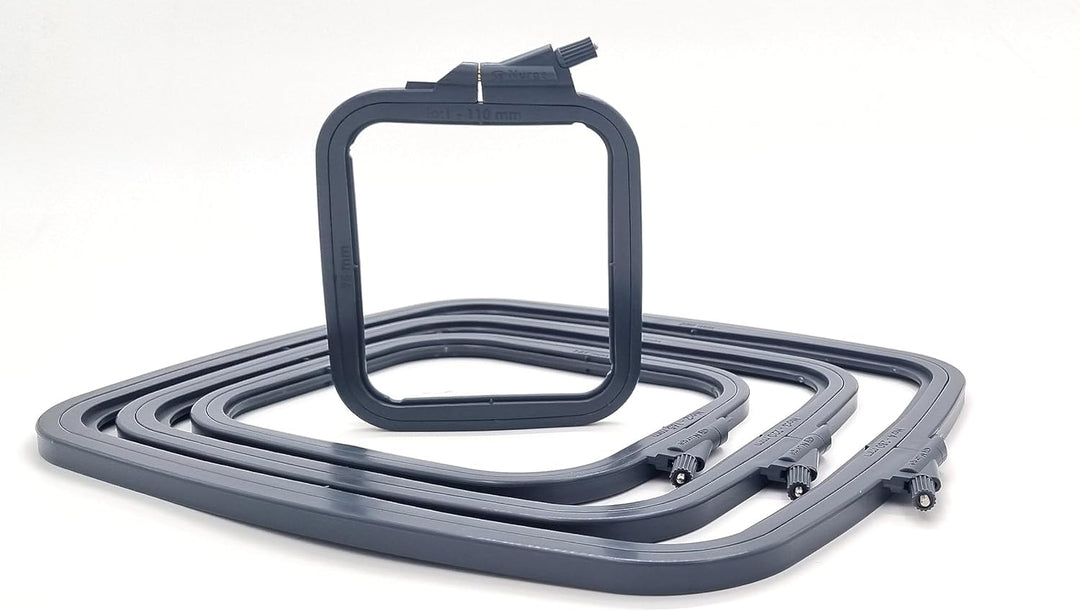 Plastic Square Hoop by Nurge 170-14 Anthracite
