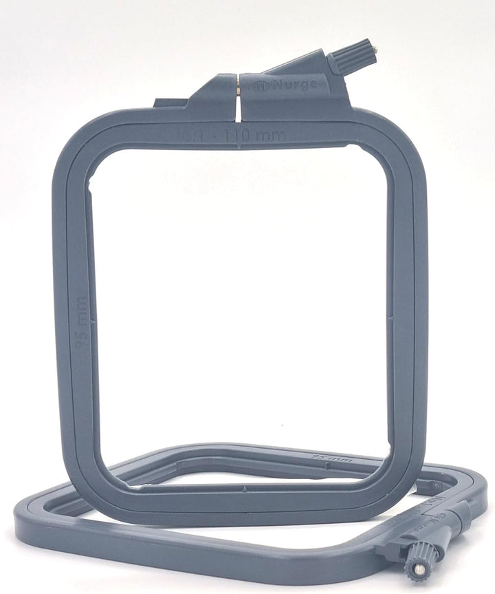 Plastic Square Hoop by Nurge 170-12 Anthracite