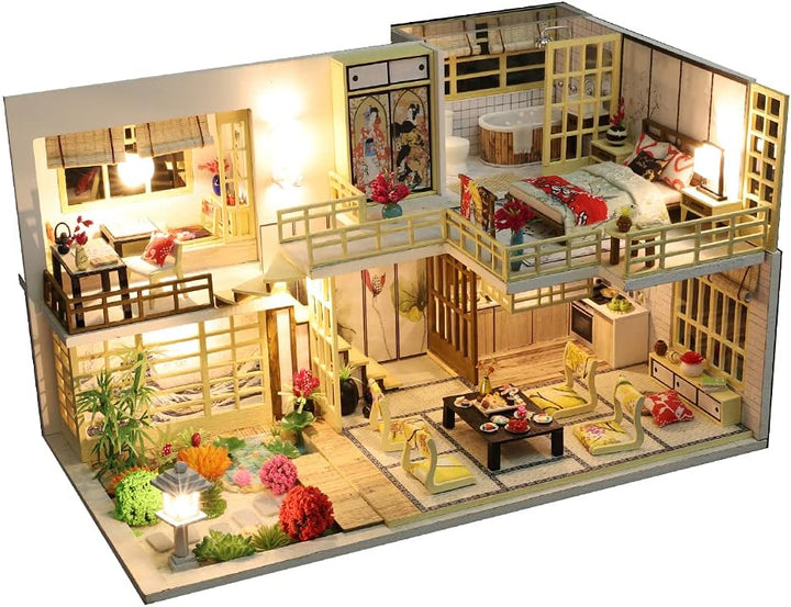 Miniature Wizardi Roombox Kit - Japanese Flat Dollhouse Kit