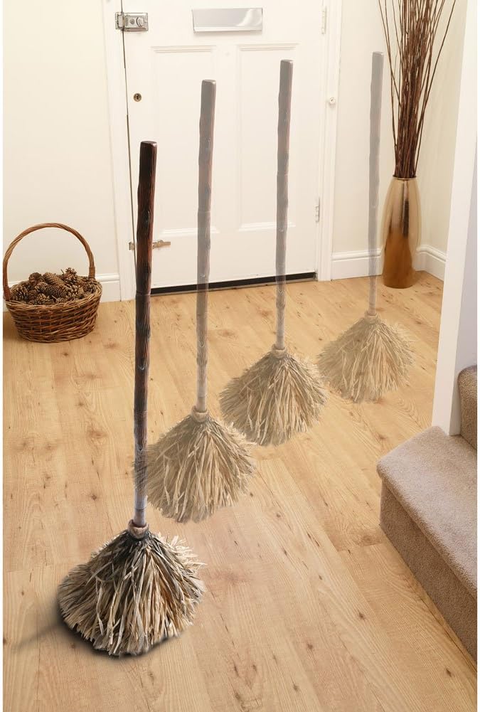 47" Haunted Dancing Broom