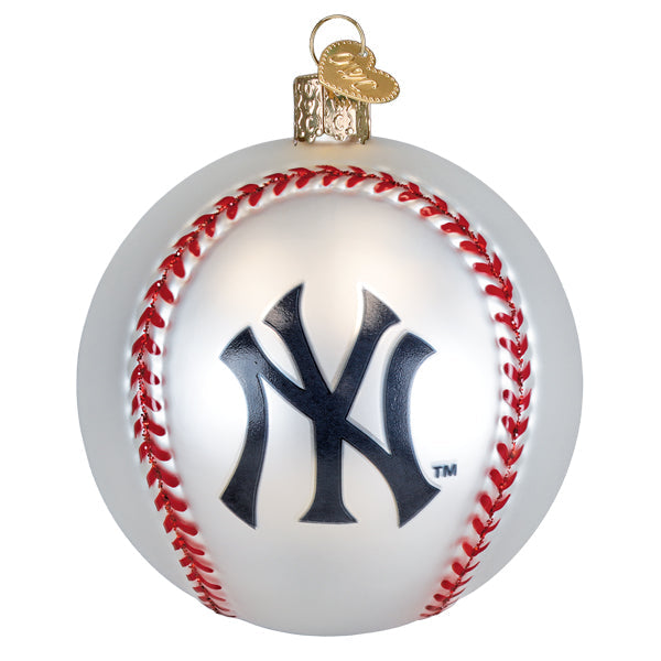Yankees Baseball Ornament