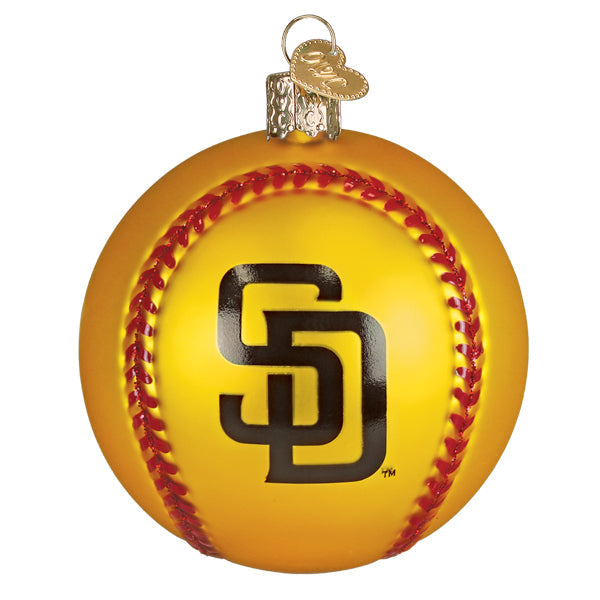 Padres Baseball Ornament