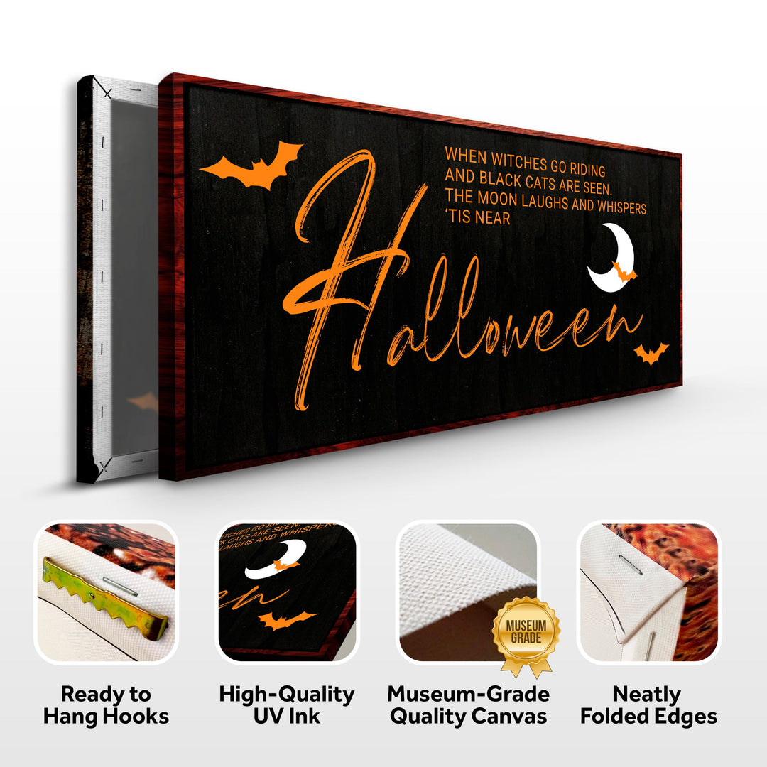 When Witches Halloween Wall Sign