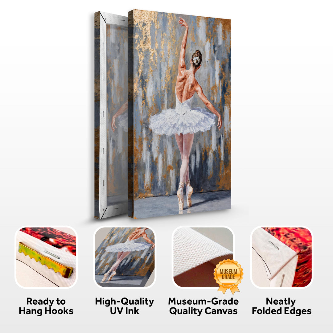 Modern Ballet Elegance Wall Art
