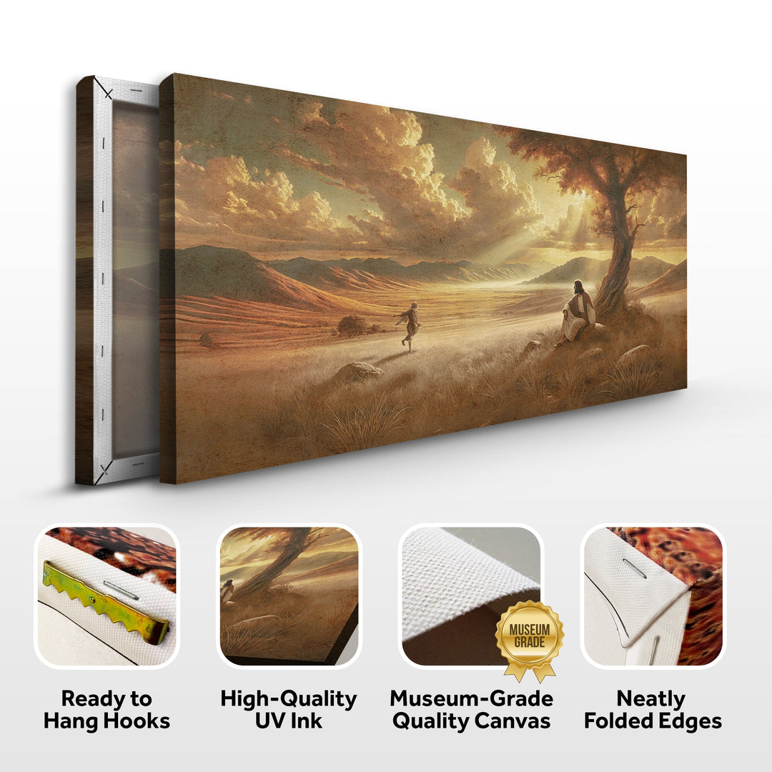 The One Who Returned - Faith Wall Art