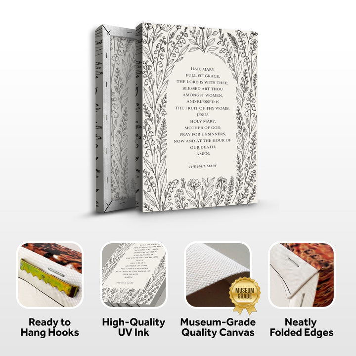 The Hail Mary Faith Sign V