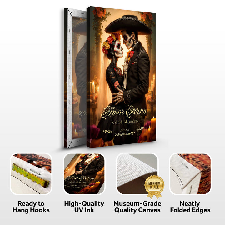 Personalized Eternal Love Halloween Sign