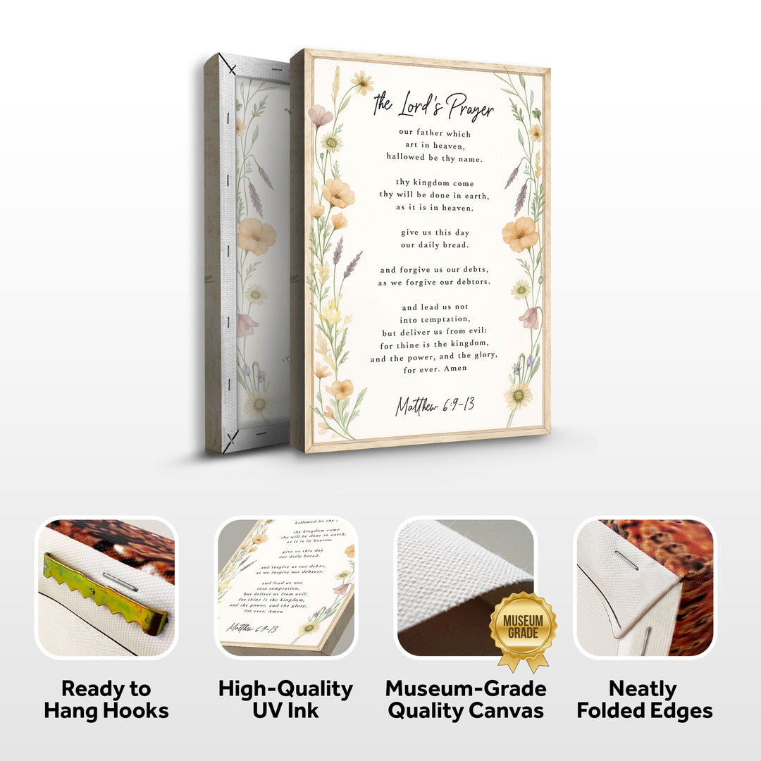 The Lord's Prayer Faith Sign III