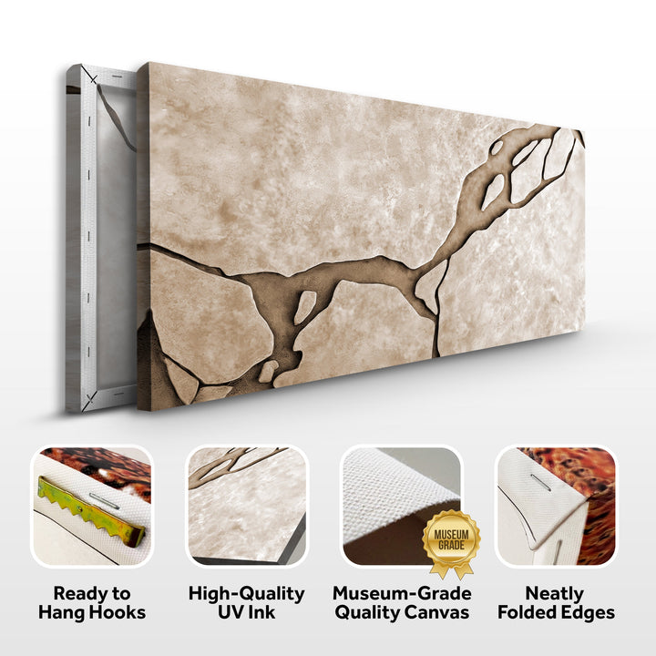 Muddy Abstract Wall Art