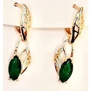 Filagree Leaf Earrings