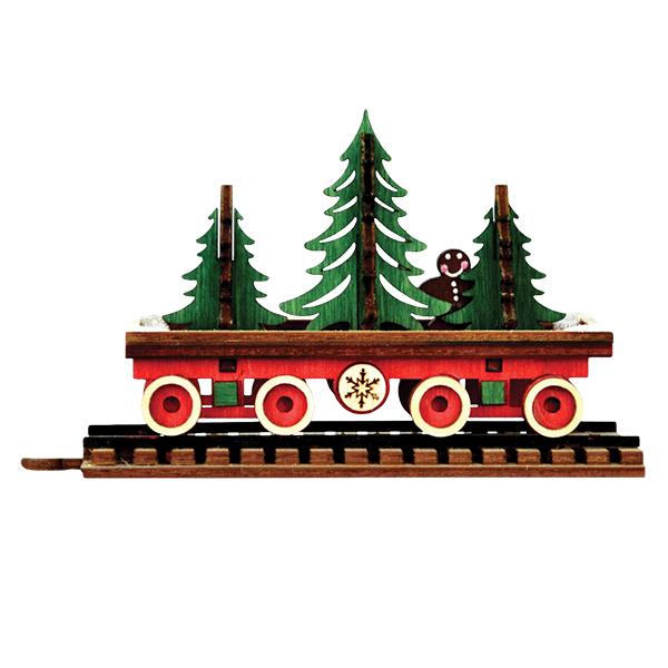 Santa's NP Express Flat Car