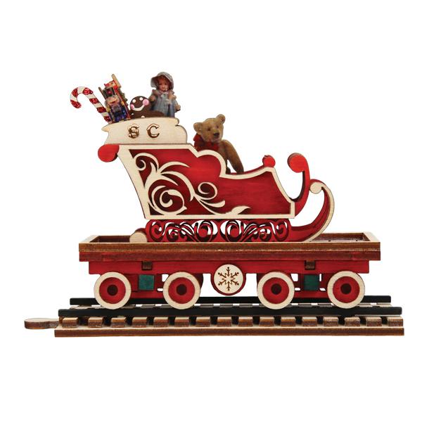 North Pole Express Sleigh Car Ornament