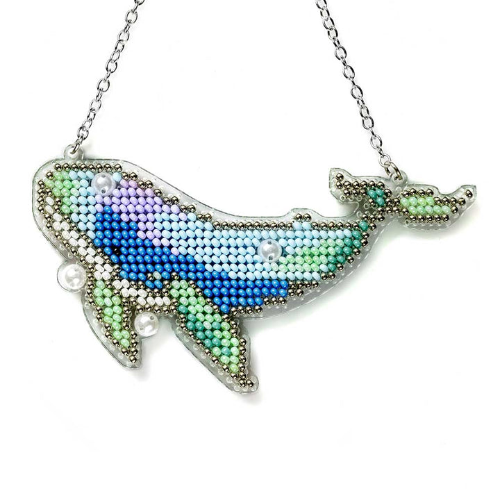 Set for embroidery with beads on a plastic base FLPL-097