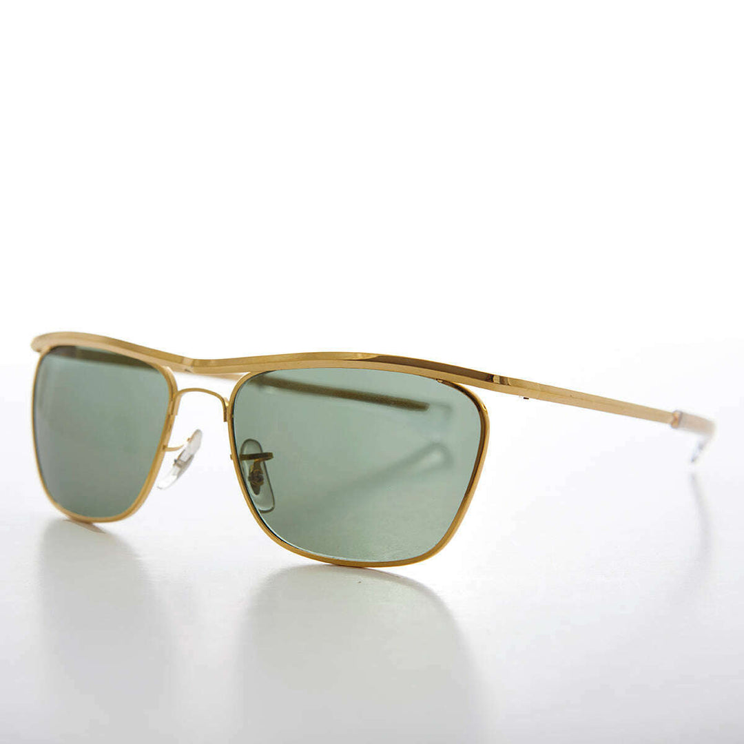 80s Biker Sunglass Glass Lens - Darian