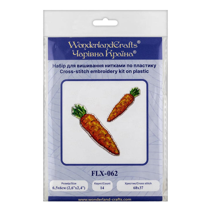 Cross-stitch kits on a plastic base FLX-062